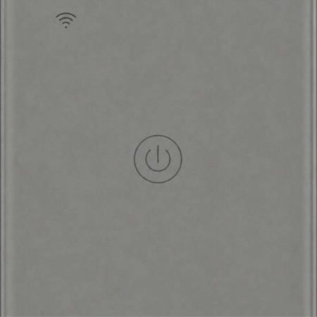 Mặt công tắc wifi - cảm ứng ON/OFF 1 điểm chạm (dạng chữ nhật) (A2A160)