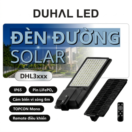 ĐÈN ĐƯỜNG SOLAR 200W (DHL3200)