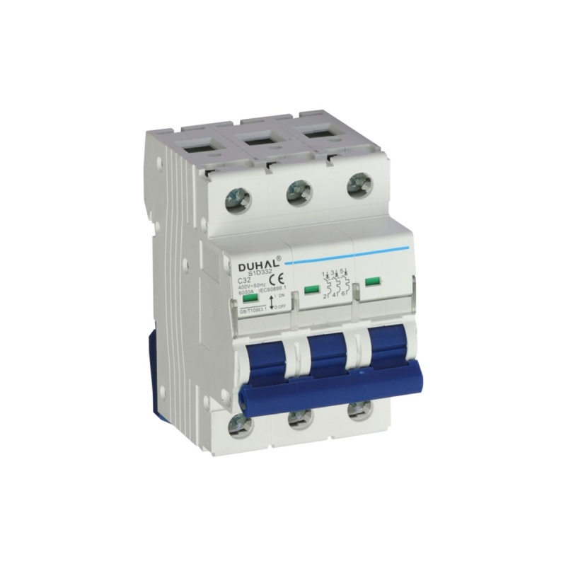 MCB 3 Cực 20A/6kA (S1D320)